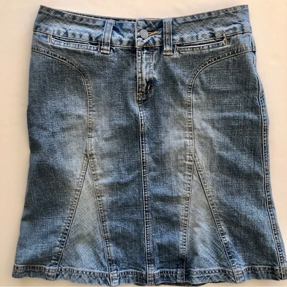 Denim Jeans Skirt by Split Juniors sz 5 - Picture 1 of 6
